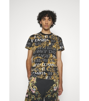 Versace Jeans Couture LOGO BAROQUE - T-shirt con stampa