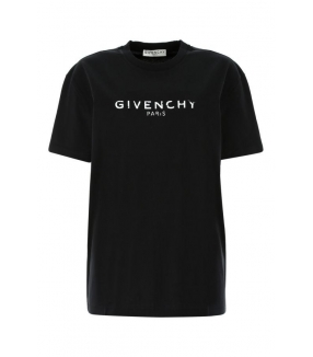 GIVENCHY - T-SHIRT NERA oversize in cotone
