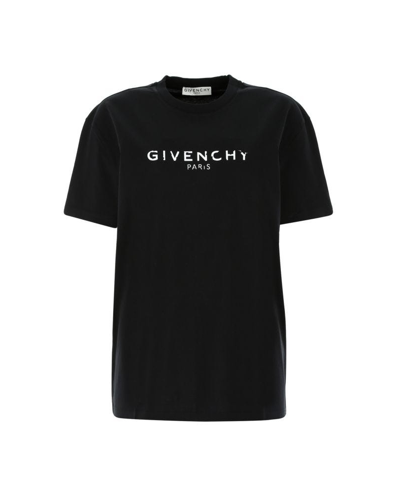 GIVENCHY - T-SHIRT NERA oversize in cotone
