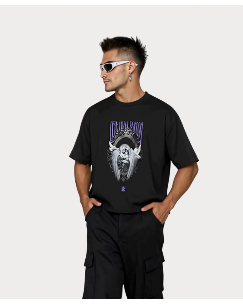 Black Circus - T-Shirt Nera Santus